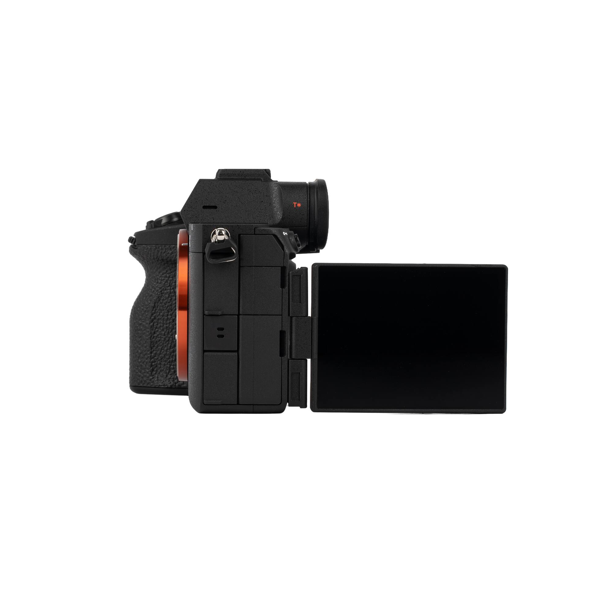 Alt View 6. Sony - Sony Alpha 7R VI Full-Frame Mirrorless Interchangeable Lens Camera with a 66.8 MP Fully Stacked Sensor, Blackout-Free 30 - Black.