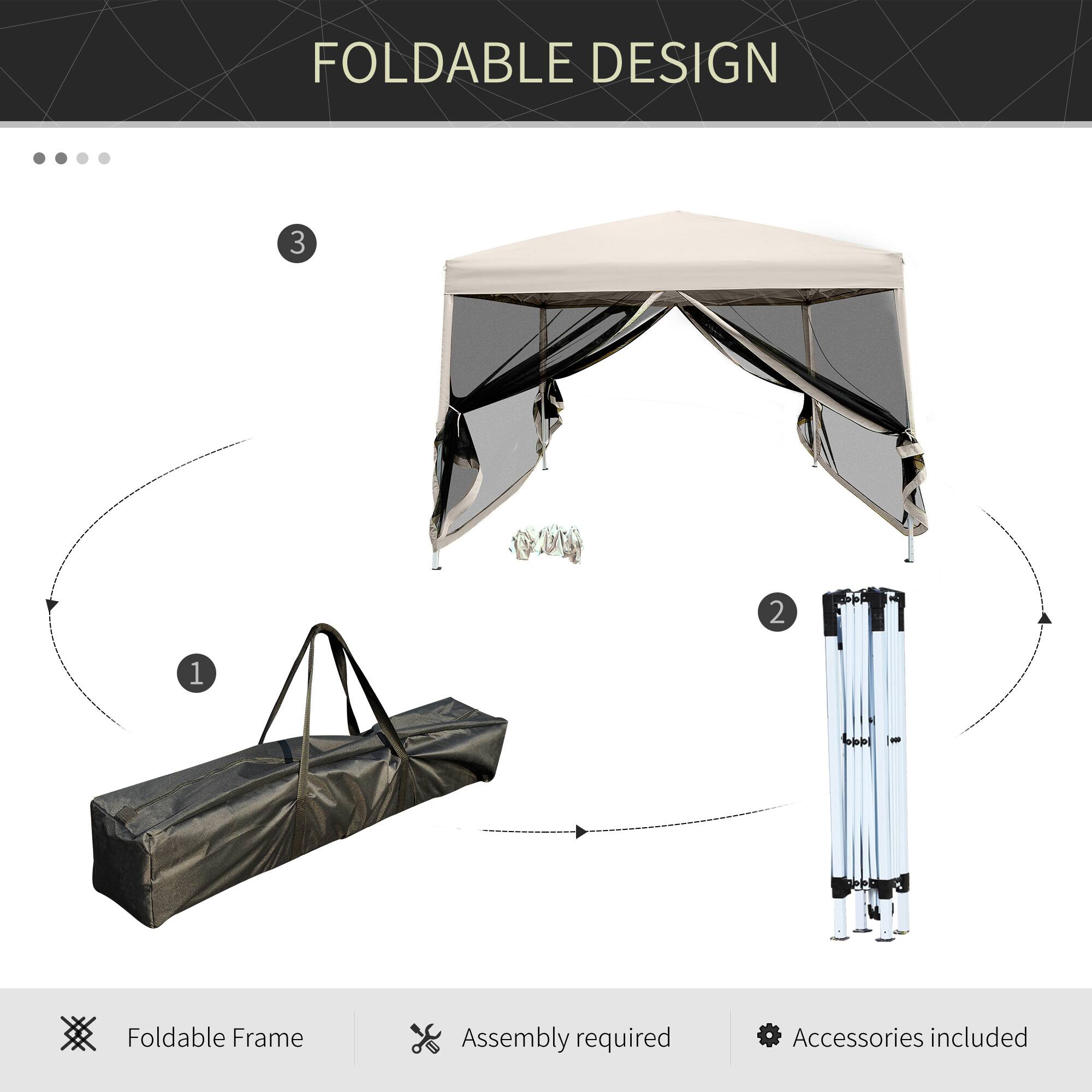 FOLDABLE DESIGN

1. Foldable Frame
2. Assembly required
3. Accessories included
