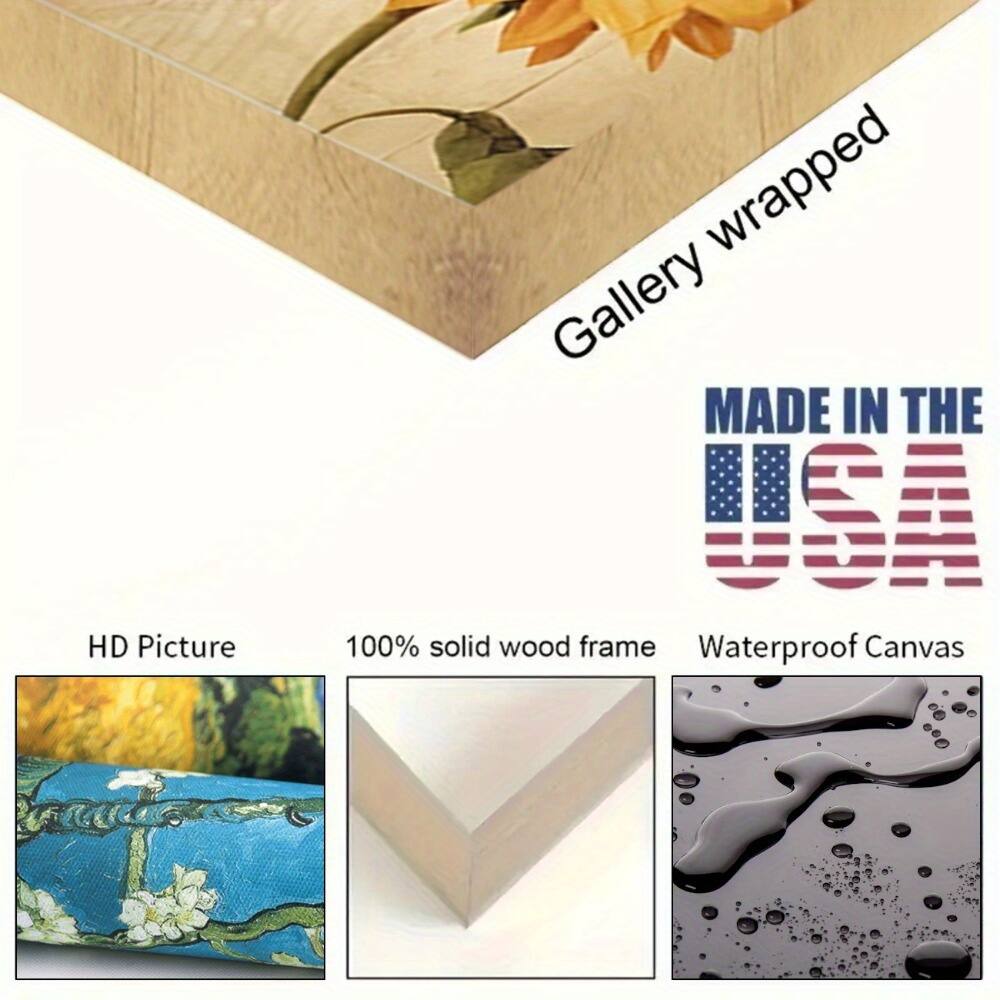 - Gallery wrapped
- HD Picture
- 100% solid wood frame
- Waterproof Canvas
- MADE IN THE USA