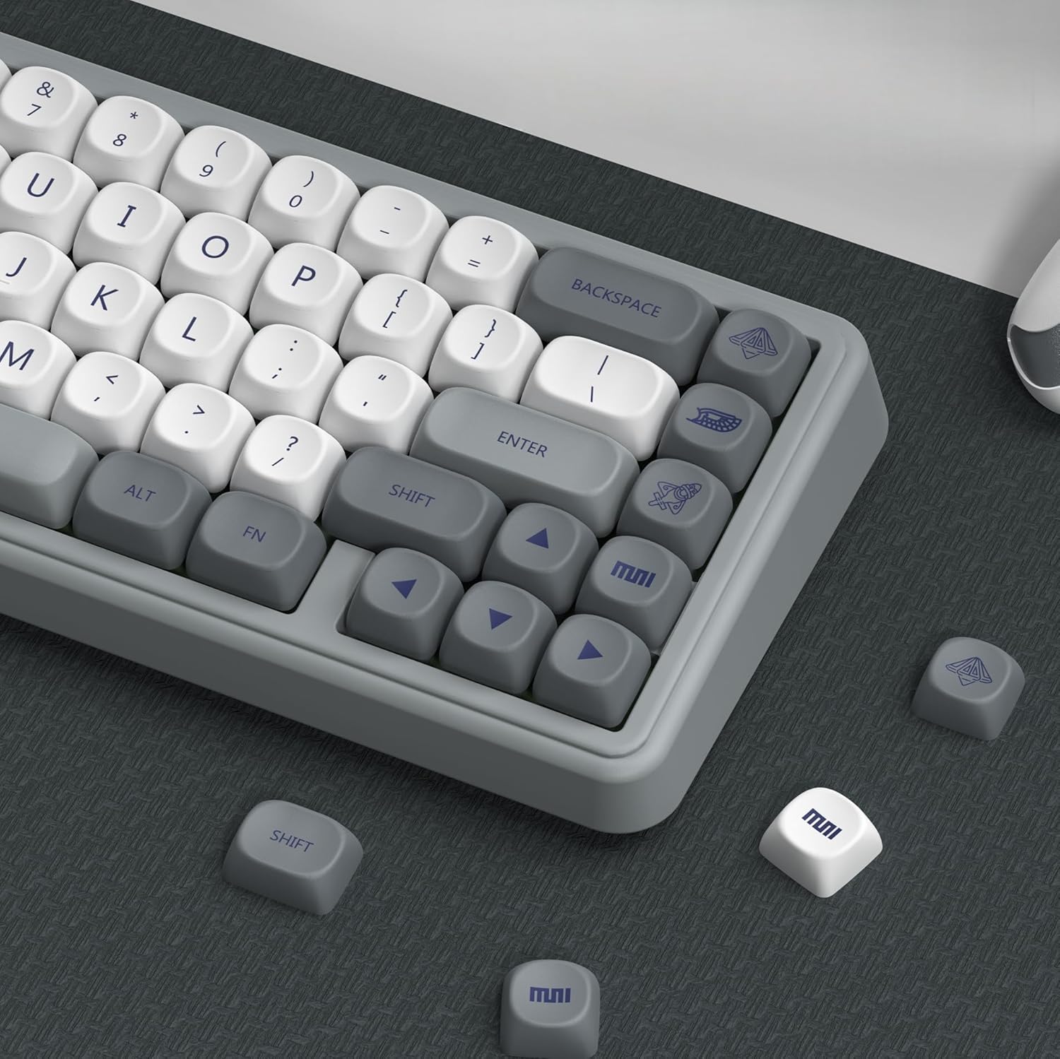 & 7 U I O P L : ; > ? / FN
* 8 I K Z ALT
( 9 ) O O P L : ; > ? / FN
- - { [ " SHIFT
+ = BACKSPACE } ] ENTER MNI
SHIFT
I
FRUIT