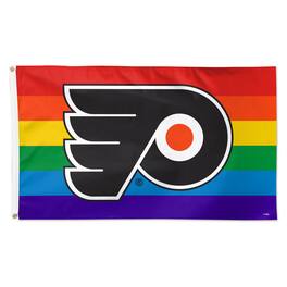 WinCraft - Philadelphia Flyers 3' x 5' Single-Sided Deluxe Team Pride Flag - Multicolor