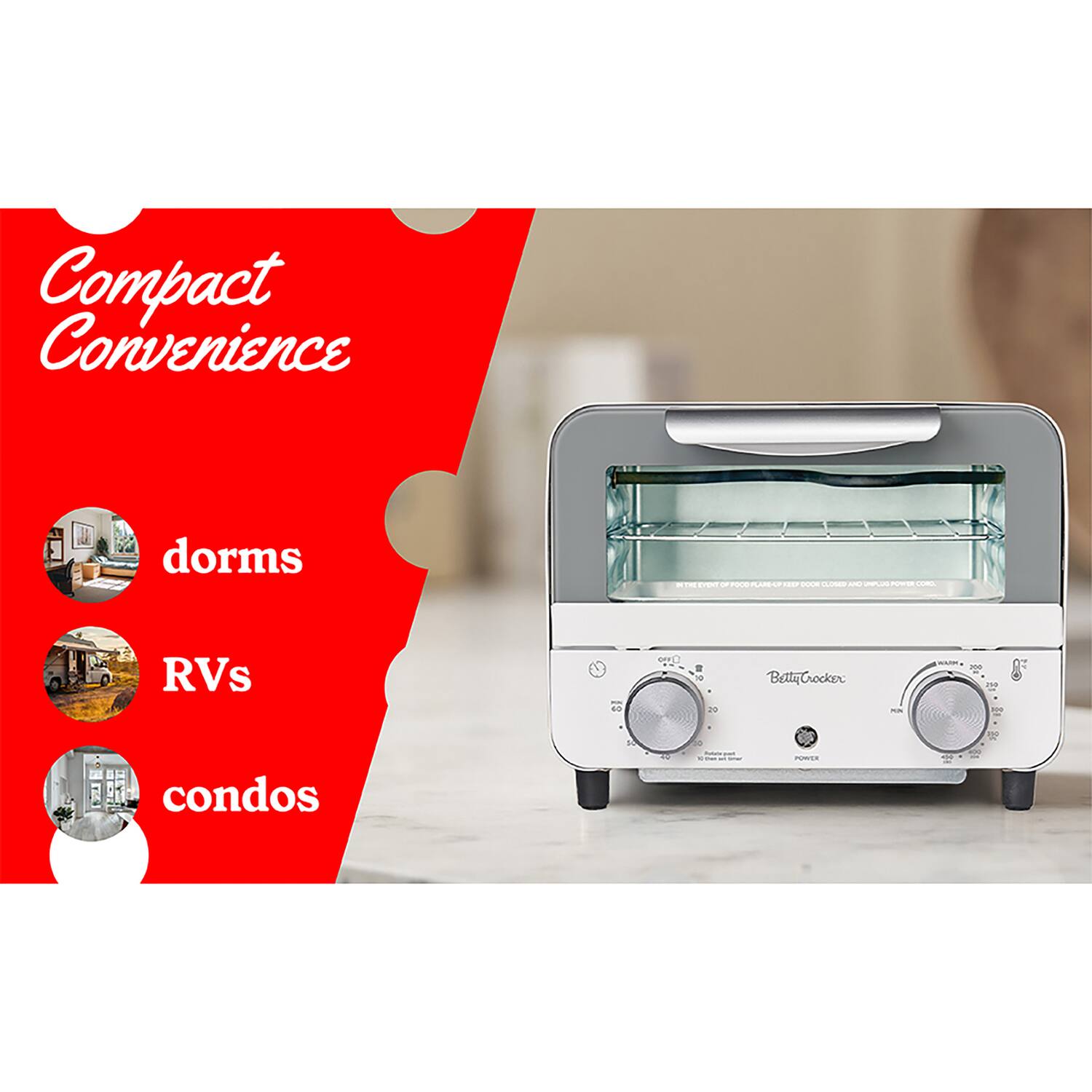 Compact Convenience  
dorms  
RVs  
condos