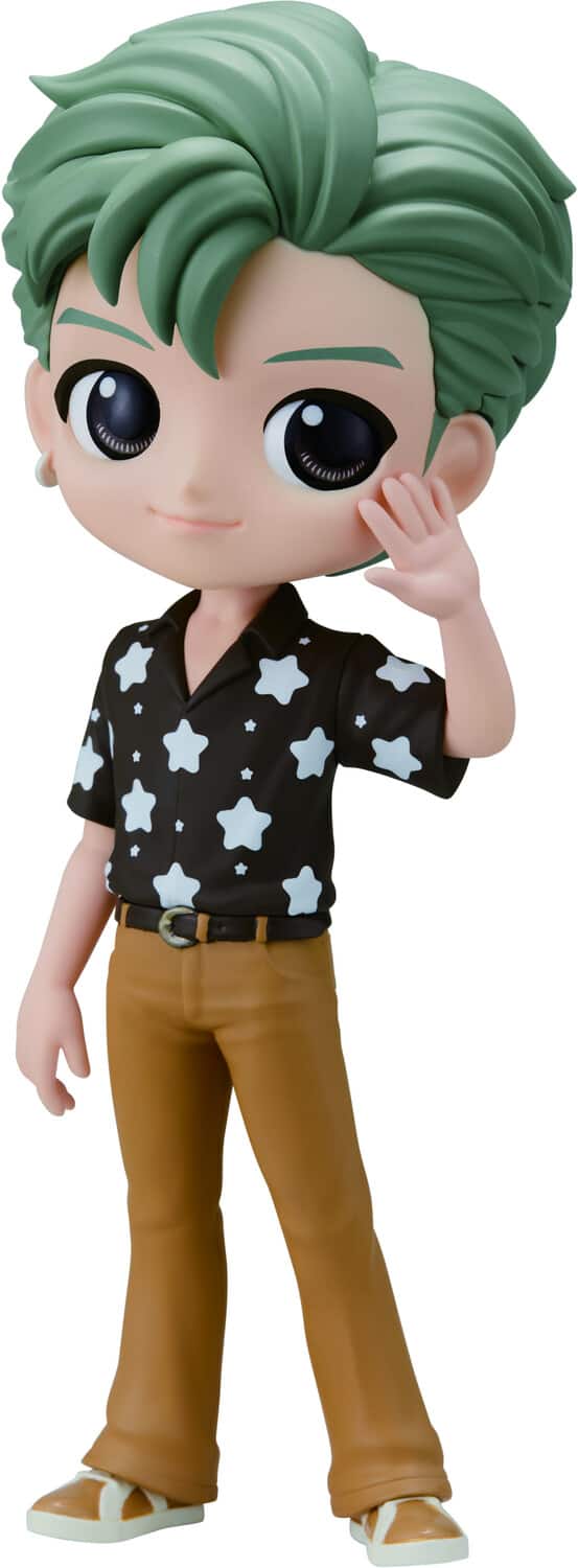 PopMarket - BTS - BanPresto - Tinytan Dynamite - Q Posket RM Version B Statue - COLLECTABLES - Multicolor