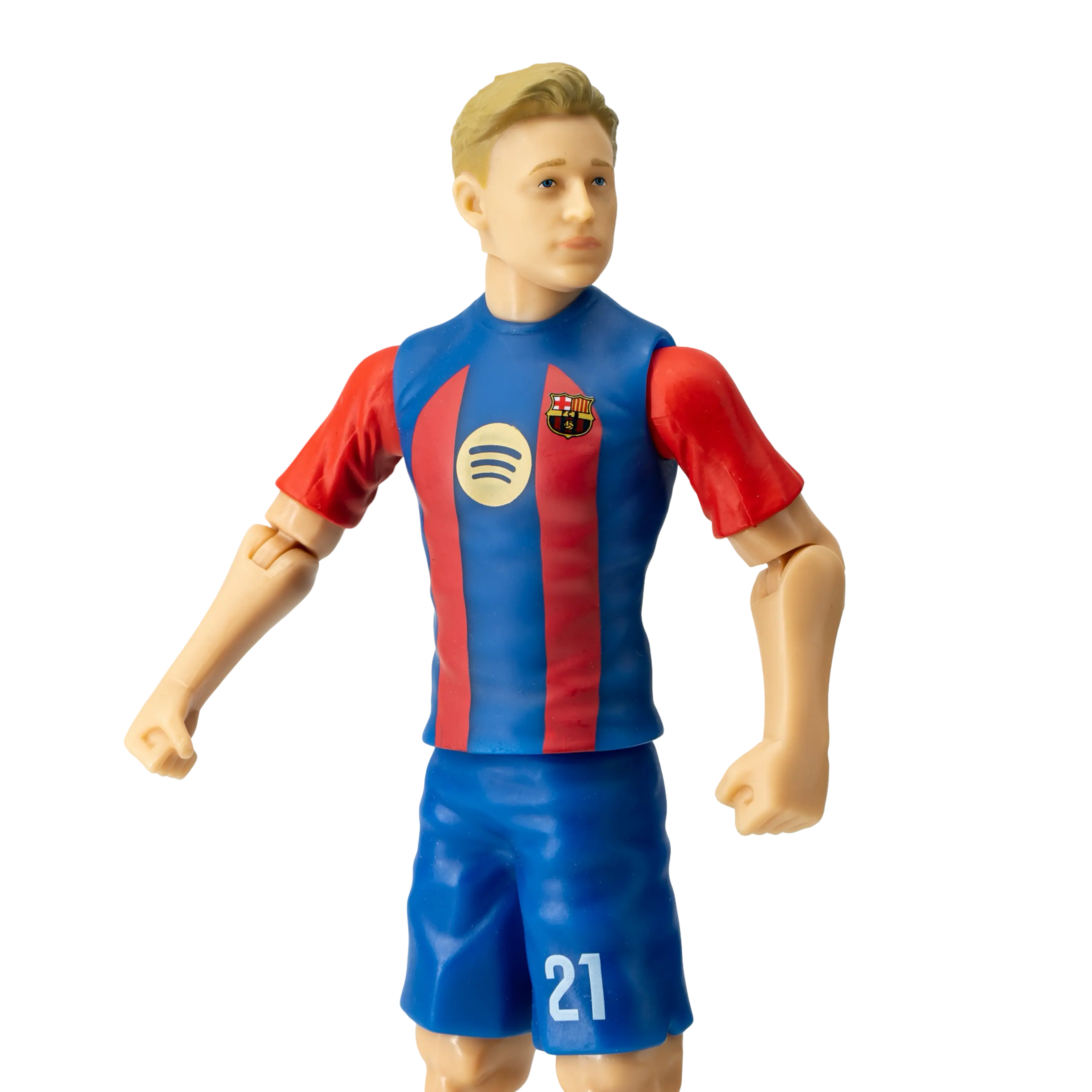 Alt View 5. Banbo Toys - Banbo Toys SOCKERS FC Barcelona Frenkie de Jong 8" Collectible Soccer Action Figure.