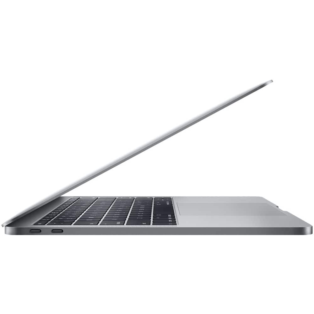 Left. Apple - MacBook Pro 13.3" Certified Refurbished - Intel Core i5 2.3GHz with 8GB Memory - 128GB SSD (2017) - Silver.