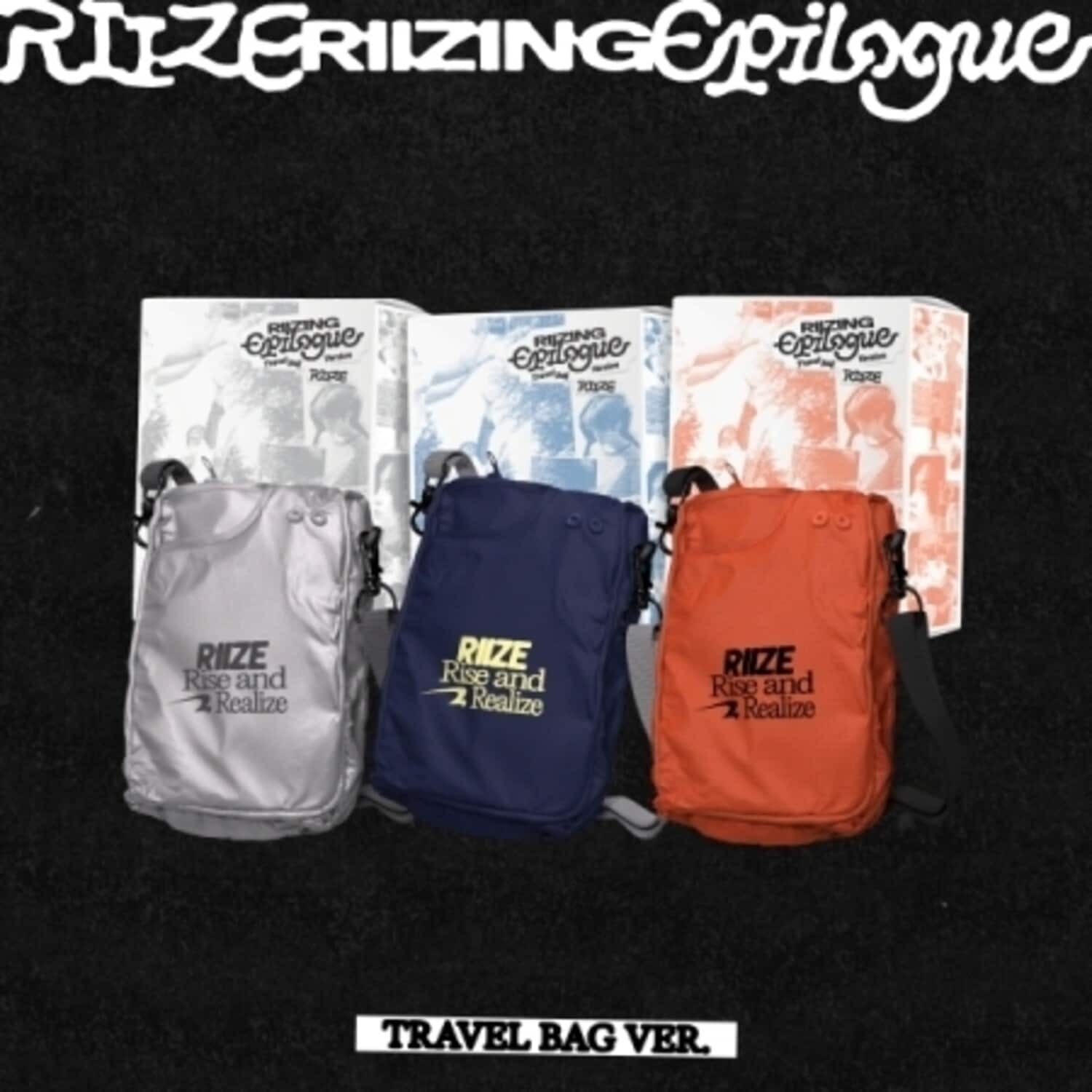 Riize - Riizing : Epilogue - Travel Bag Version - Limited Edition - incl. Package Box, Mini-Photo - DISCLESS DIGITAL [Digital Download]
