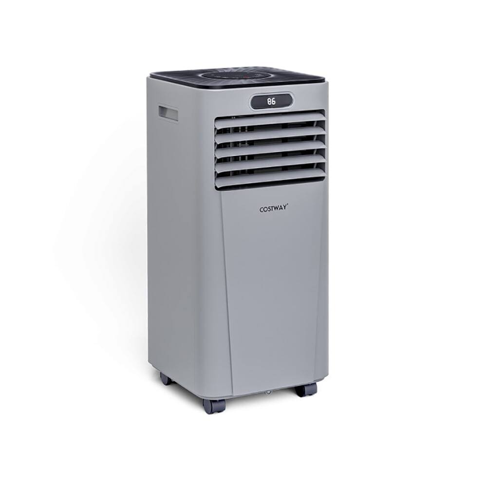 Alt View 1. Resenkos - Air Conditioner, Cooler,10000 BTU 4-in-1 Portable Air Conditioner with Dehumidifier and Fan Mode-Gray - Gray.