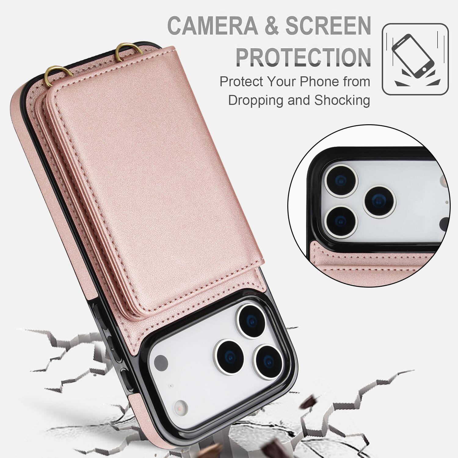 CAMERA & SCREEN PROTECTION  
Protect Your Phone from Dropping and Shocking