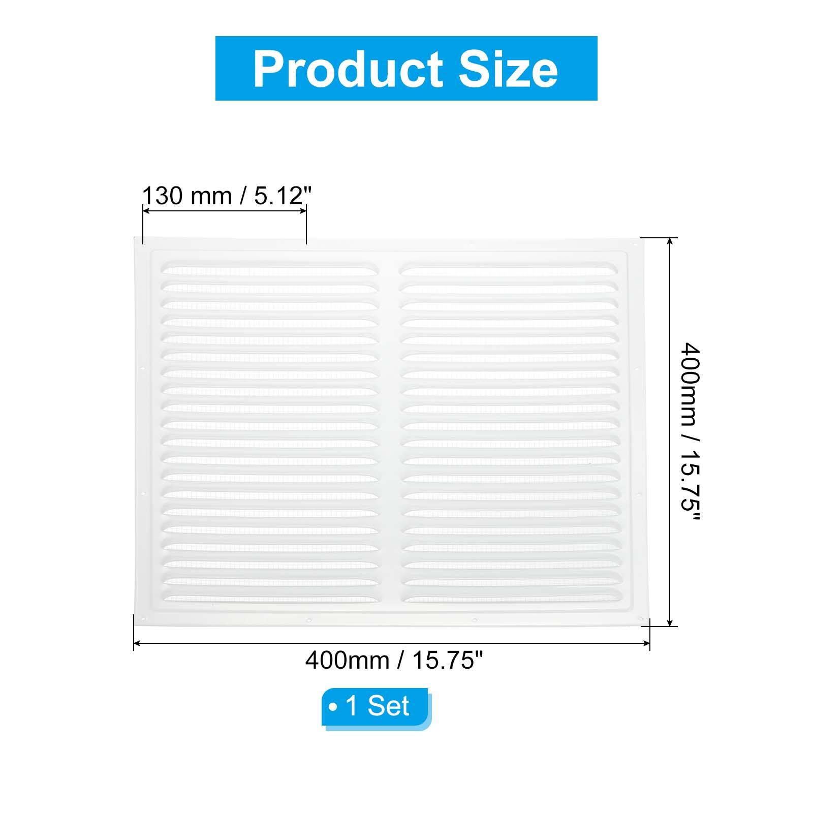 Product Size  
130 mm / 5.12"  
400 mm / 15.75"  
400 mm / 15.75"  
1 Set