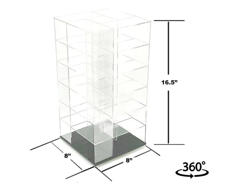 16.5"  
8"  
8"  
360°