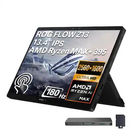 ROG FLOW Z13
13.4" IPS
AMD Ryzen MAX+ 395
2560x1600
ULTRA HD
AMD RYZEN AI
180 Hz
MAX