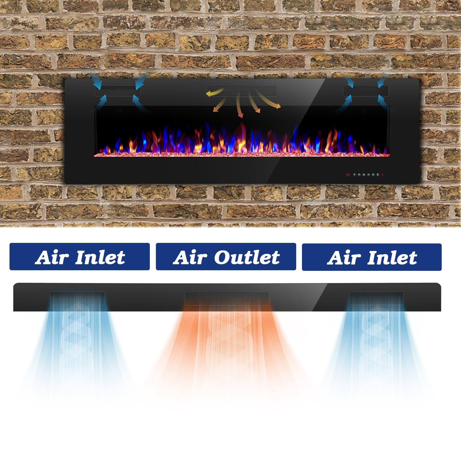 Air Inlet  
Air Outlet  
Air Inlet