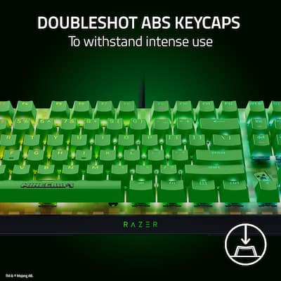 Razer BlackWidow V4 X Full Size Wired Mechanical Green Clicky Razer BlackWidow V4 X Full Size Wired Mechanical Green Clicky