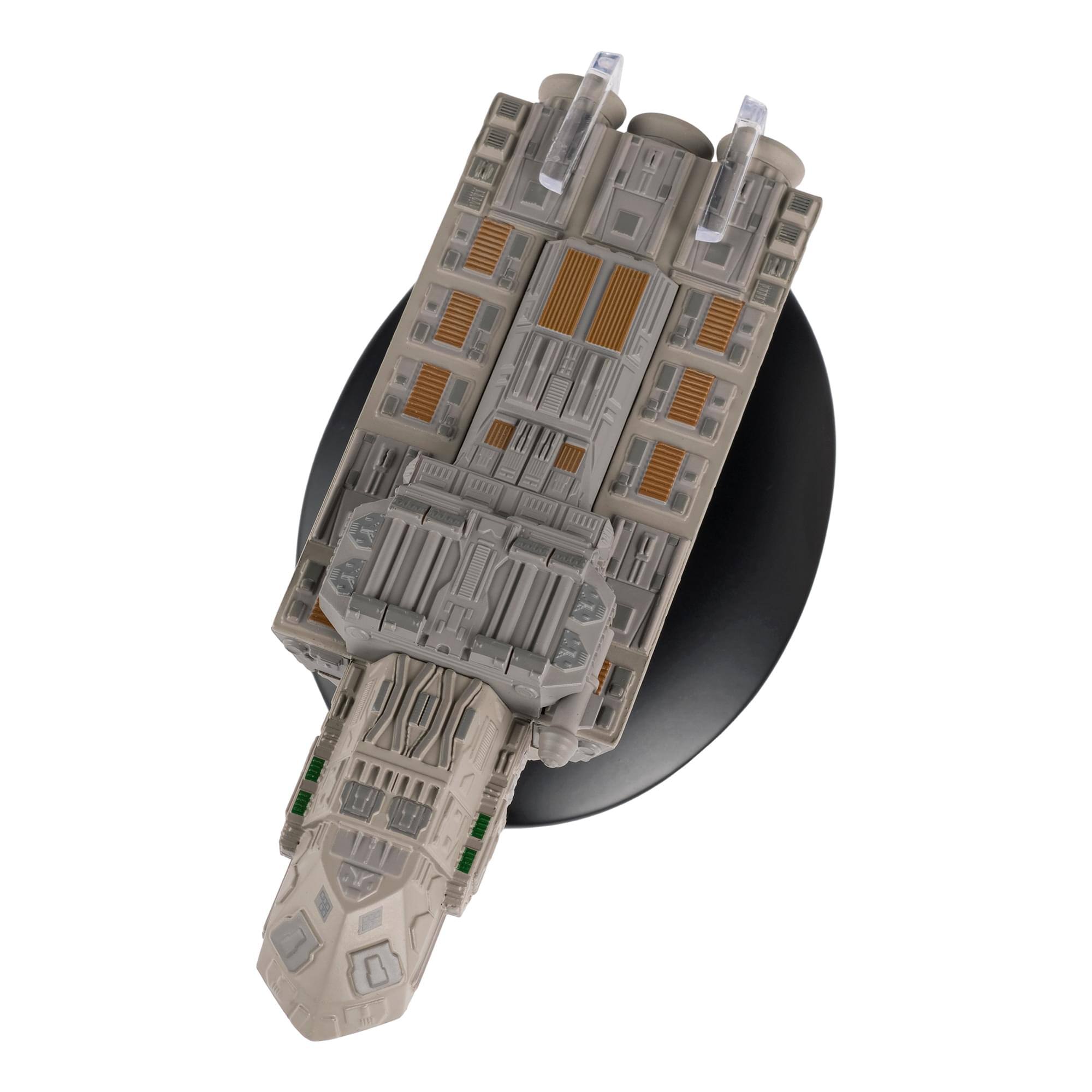 Alt View 3. Eaglemoss - Eaglemoss Star Trek Starship Replica | SS Xhosa - Grey.