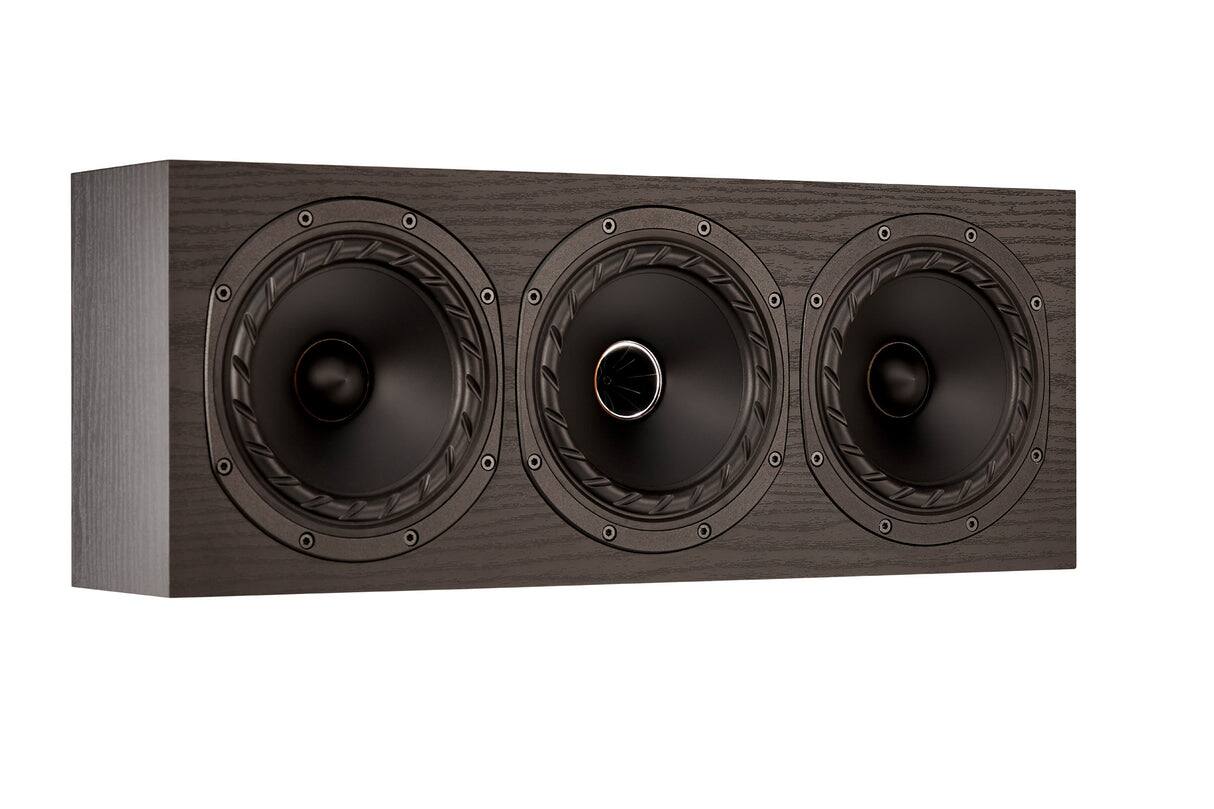 Angle. FYNE Audio - Fyne Audio F5E LCR 2.5-Way 5” Center Channel Speaker - Black Ash - Black Ash.