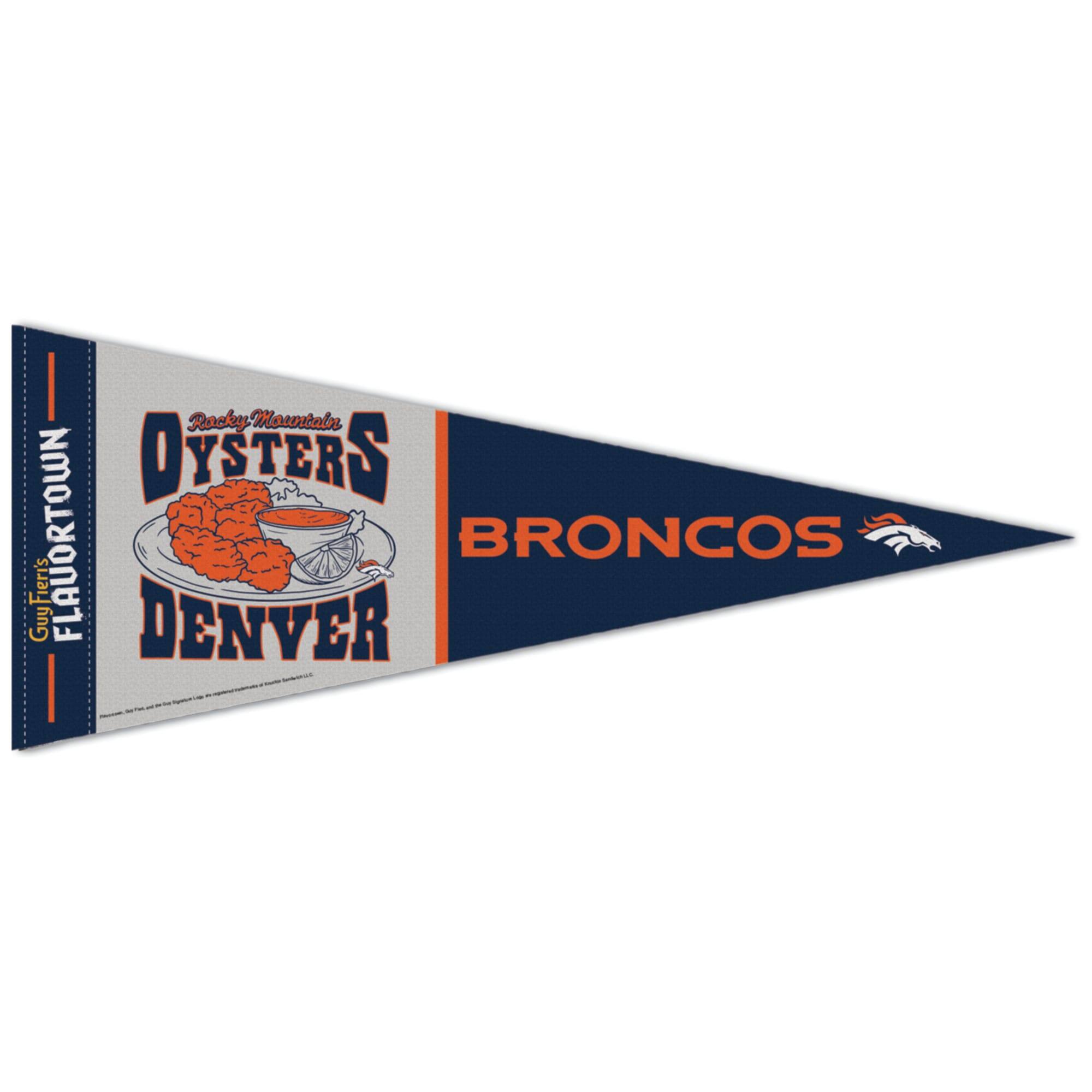 - Rocky Mountain OYSTERS
- Guy Fieri's FLAVOR TOWN
- DENVER BRONCOS