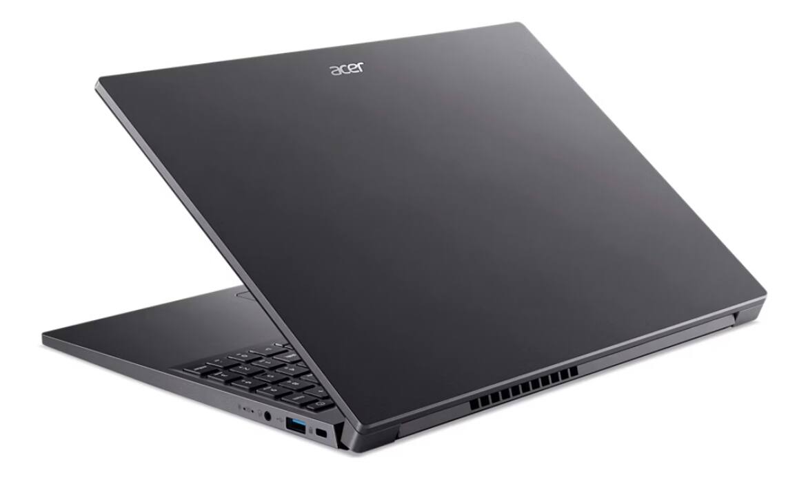 Alt View 5. Acer - Acer Aspire Go 15 Laptop 15.3 WUXGA (Intel i5-1334U, 32GB DDR5, 1TB PCIe SSD, Intel UHD, Win 11 Pro) w/USB Hub - Steel Gray.