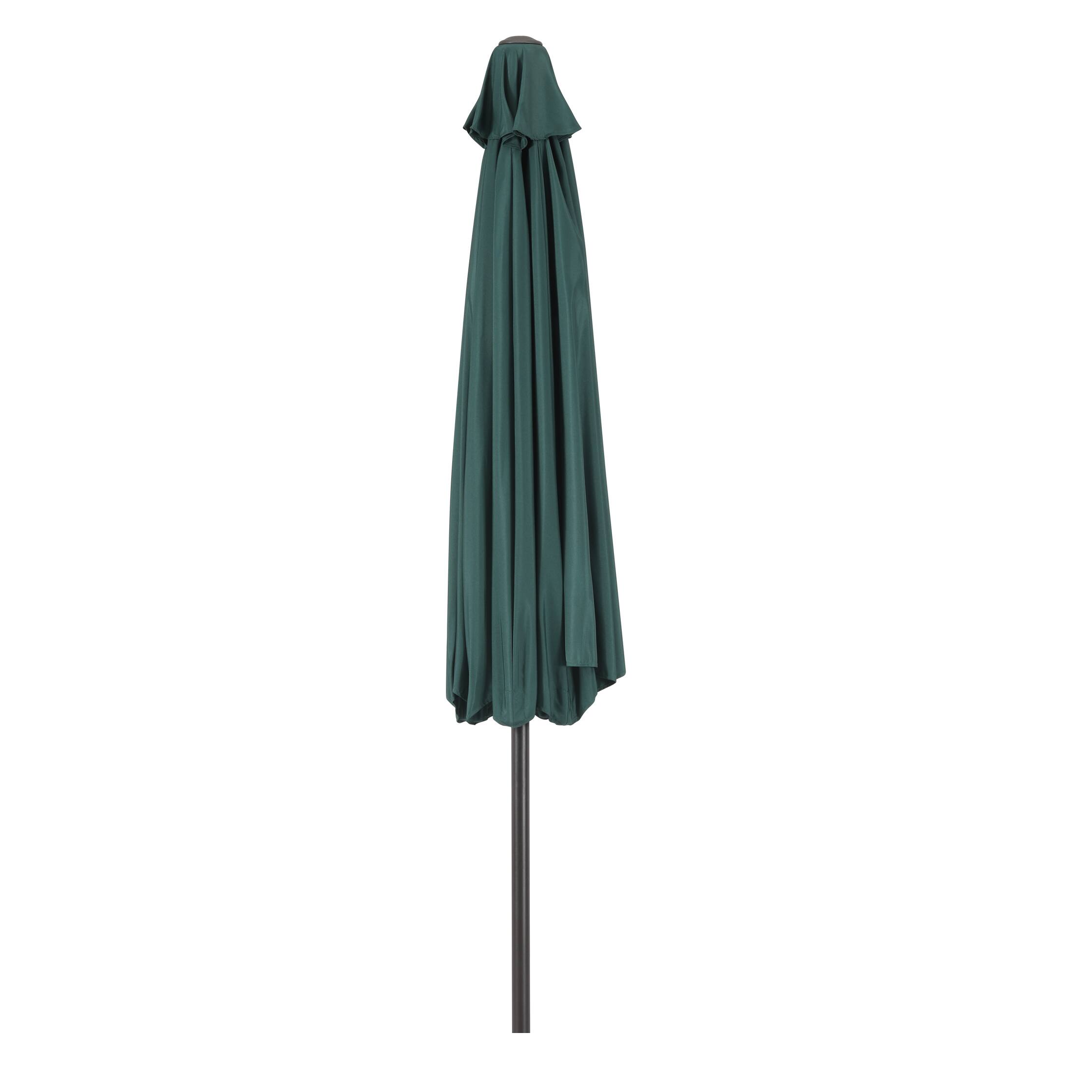 Alt View 1. WestinTrends - WestinTrends Paolo 9 ft. Patio Table Umbrella with tilt and crank features - Dark Green.