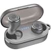 Front. TOZO - TOZO 2026 Latest T10 Lightweight Earbuds -OrigX 2.0 Acoustics, 55H, APP-32EQ, Wireless Charging, IPX8, Touch Control - Gray.