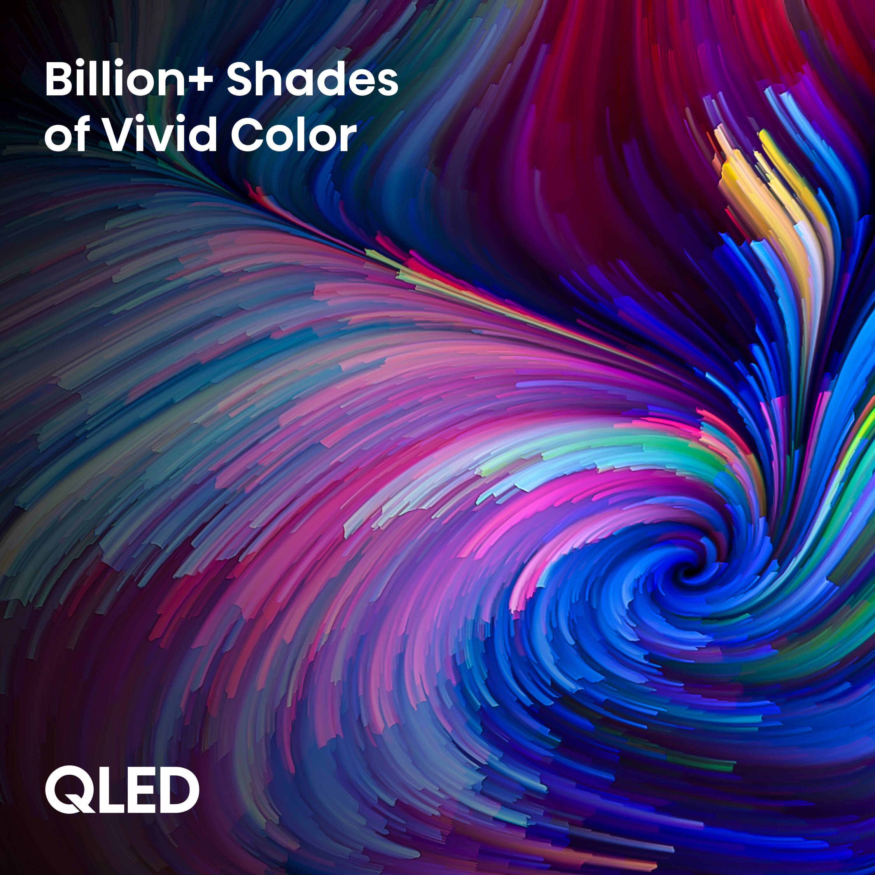Billion + Shades of Vivid Color QLED