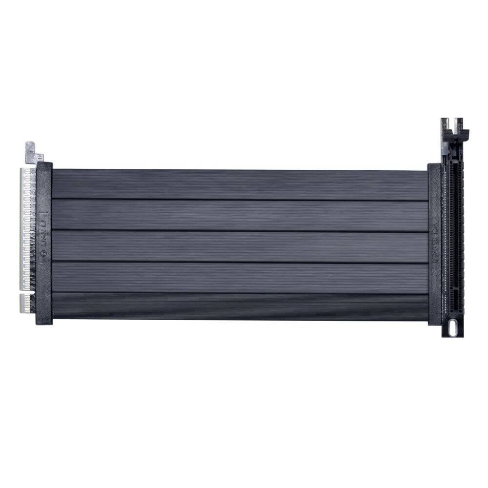 Angle. Lian Li - PCIE 5.0 Riser Cable (PW-PCI-520) Premium PCI-E 16X 5.0 Double Bandwidth Extender Riser Cable Length 200 mm;7.87 Inch..