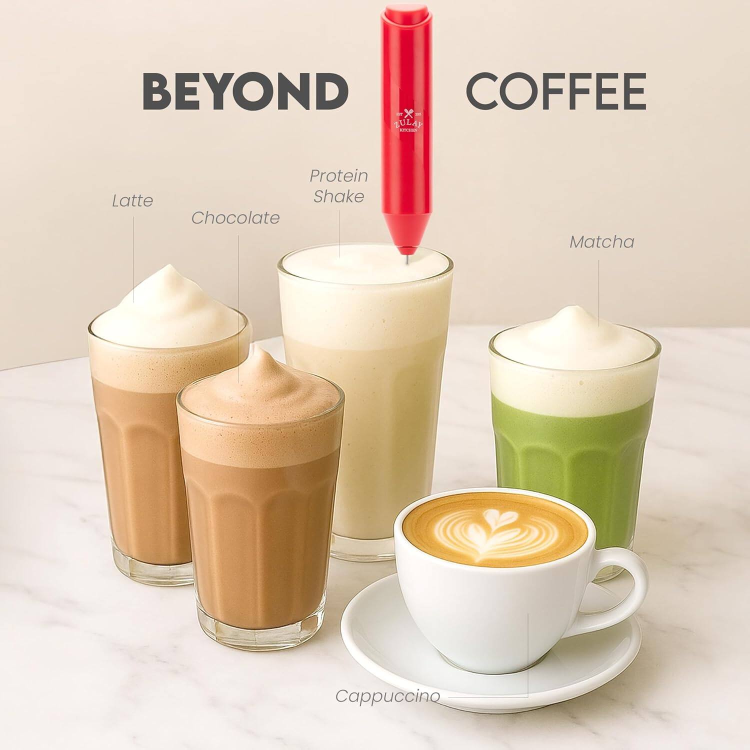 BEYOND COFFEE x SULAY - Protein Shake, Latte, Chocolate, Matcha, Cappuccino