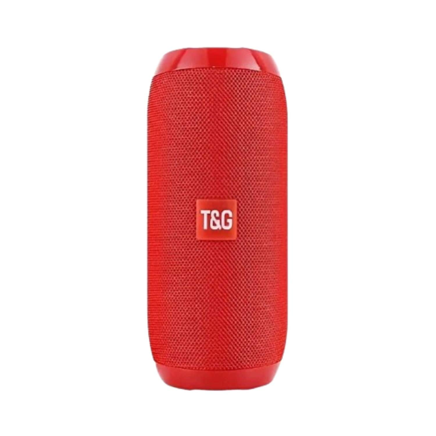 Home Collection - Red #1 Portable Bluetooth Wireless Speaker – Waterproof Stereo Bass Sound with USB, TF Card, and FM Radio