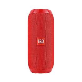 Home Collection - Red #1 Portable Bluetooth Wireless Speaker – Waterproof Stereo Bass Sound with USB, TF Card, and FM Radio