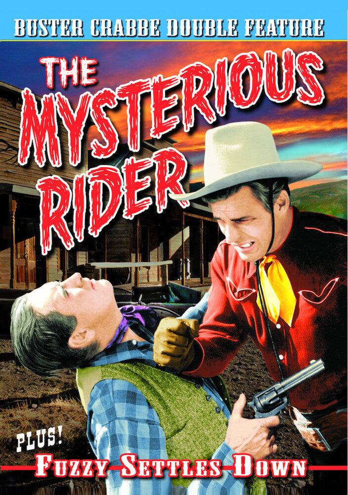 Front. Buster Crabbe Double Feature: The Mysterious Rider (19 - DVD.