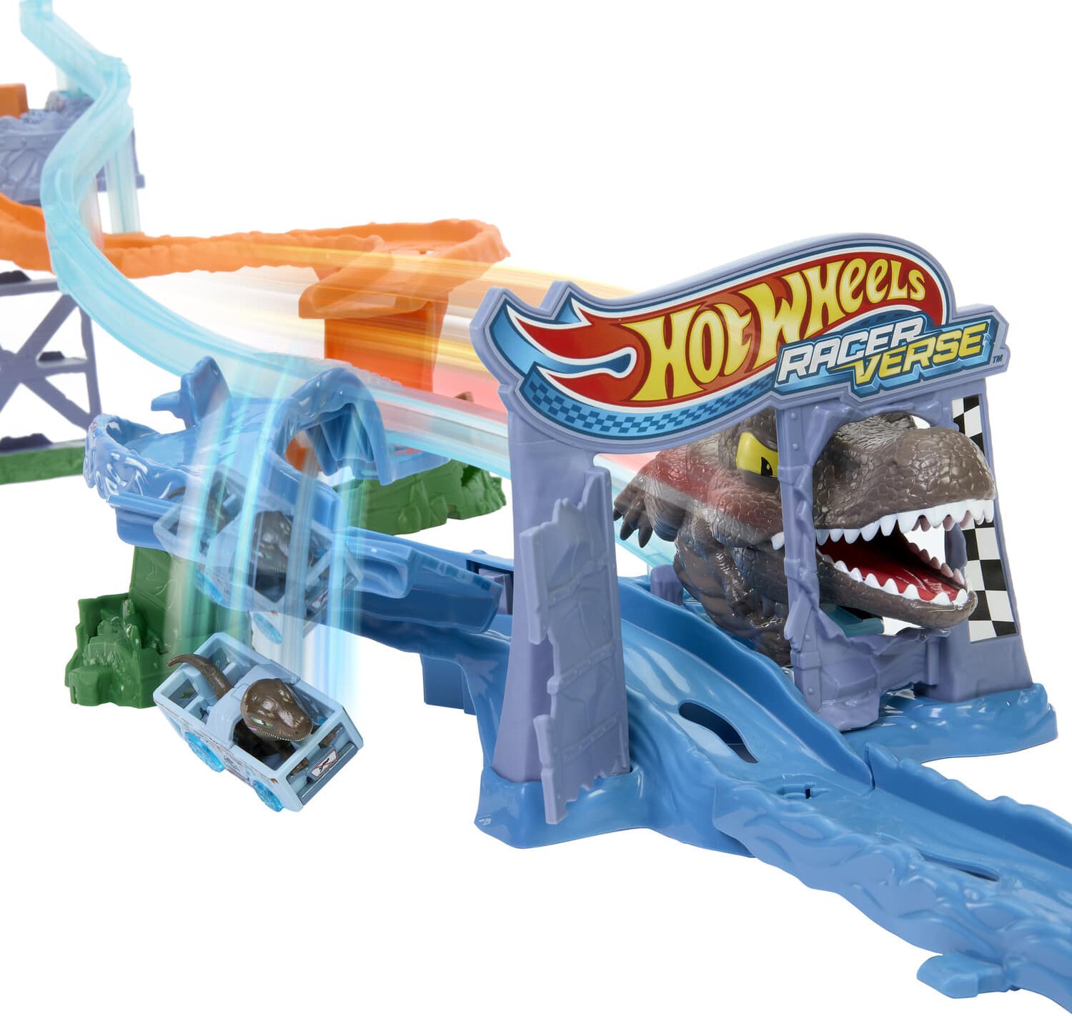 Mattel Hot Wheels Racerverse Jurassic World: Rebirth Crash