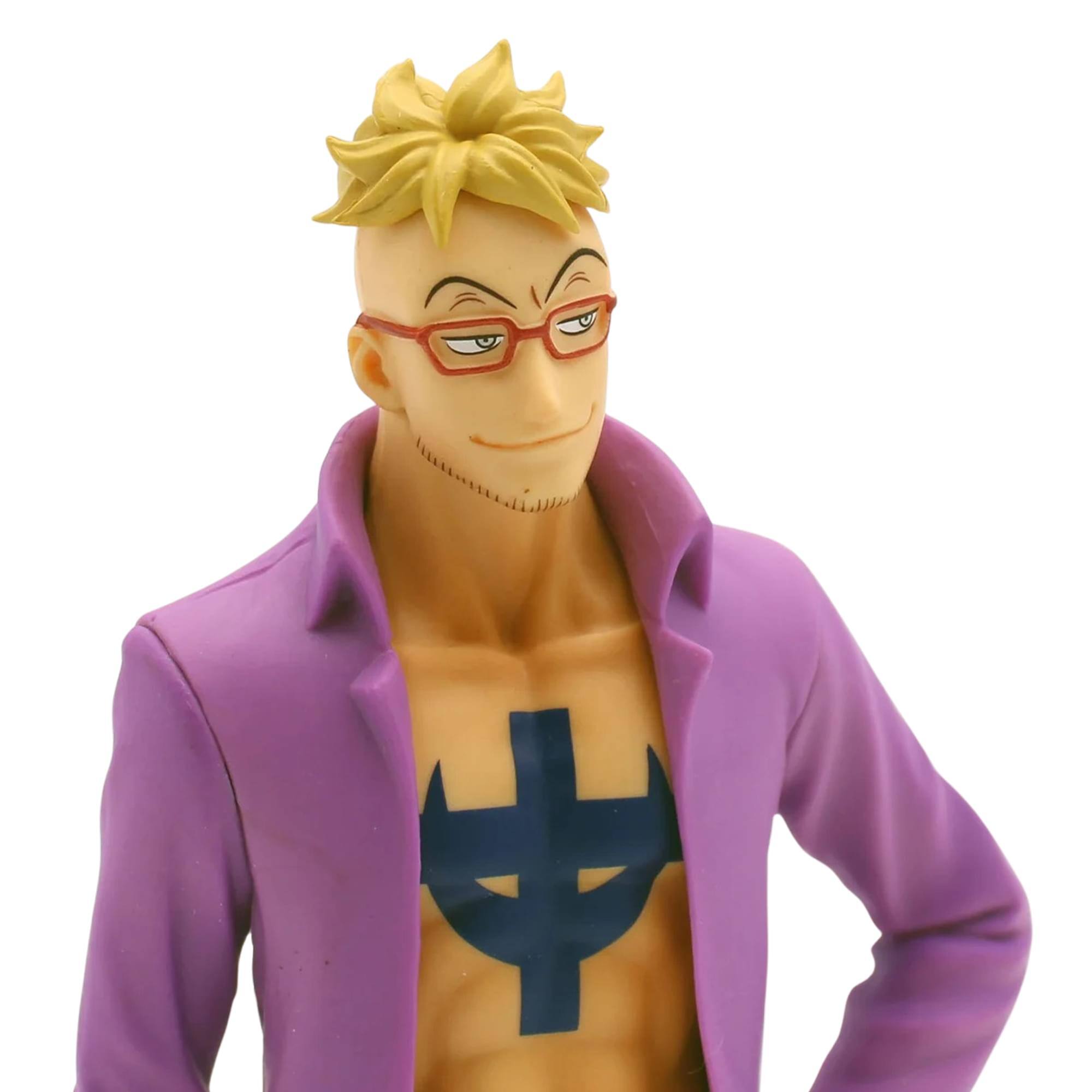 Alt View 1. Banpresto - One Piece DXF Figure Vol. 18 | Marco - Purple.