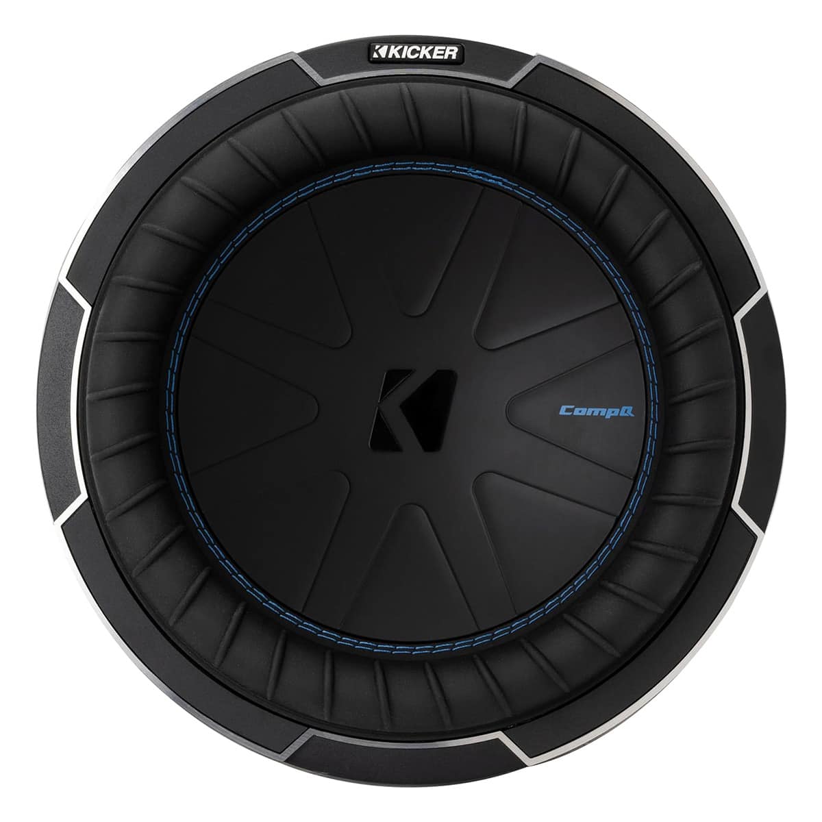 KICKER - 51CWQ104 CompQ 10” 4-Ohm Subwoofer - Black