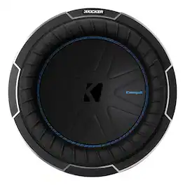 KICKER - 51CWQ104 CompQ 10” 4-Ohm Subwoofer - Black