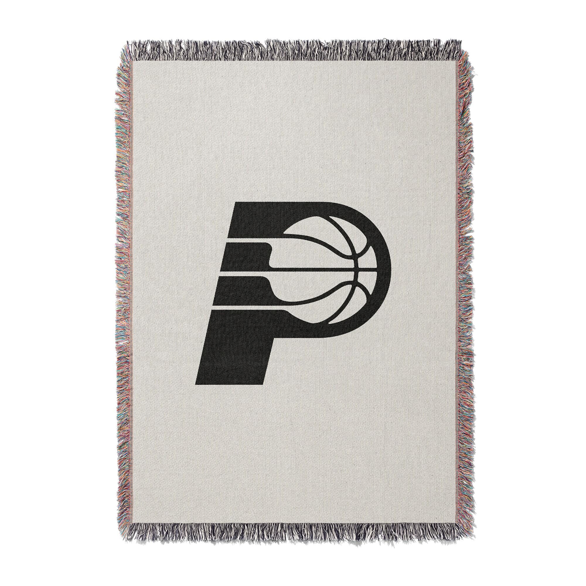 Chad & Jake - Indiana Pacers Woven Blanket - White
