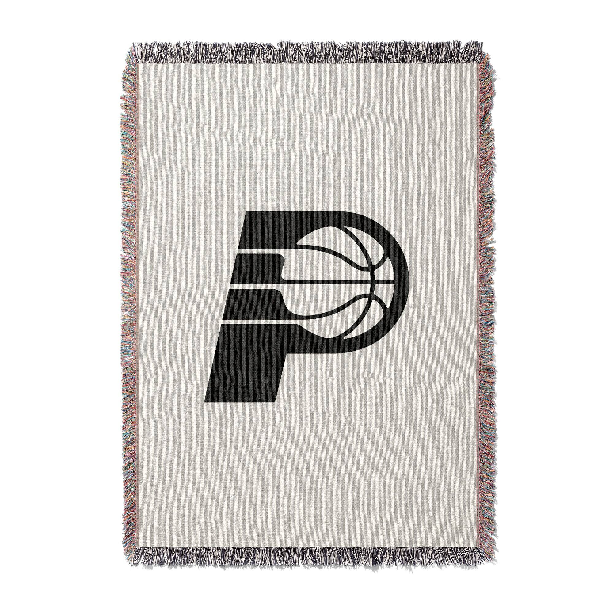Chad & Jake - Indiana Pacers Woven Blanket - White
