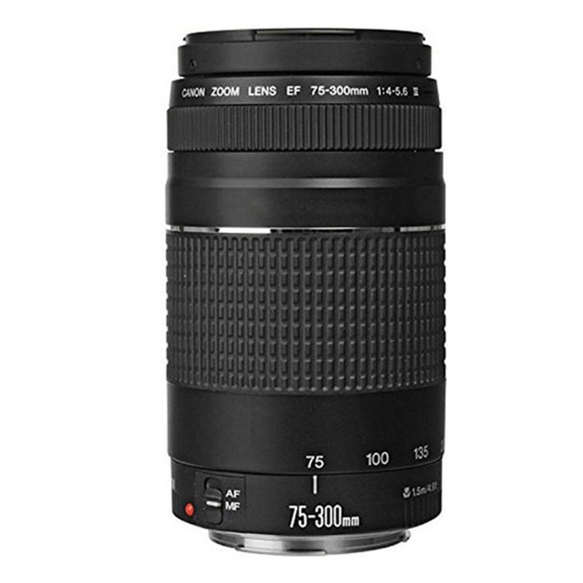 CANON ZOOM LENS EF 75-300mm 1:4-5.6 I  
AF MF  
75 100 135  
75-300mm  
15m