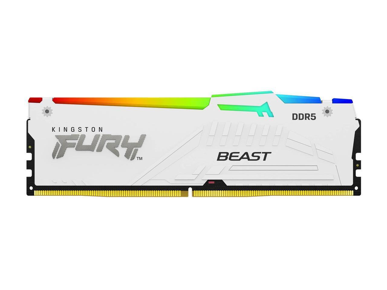 Kingston 32GB 6000MT/s DDR5 CL36 DIMM (Kit of 2) FURY Beast RGB