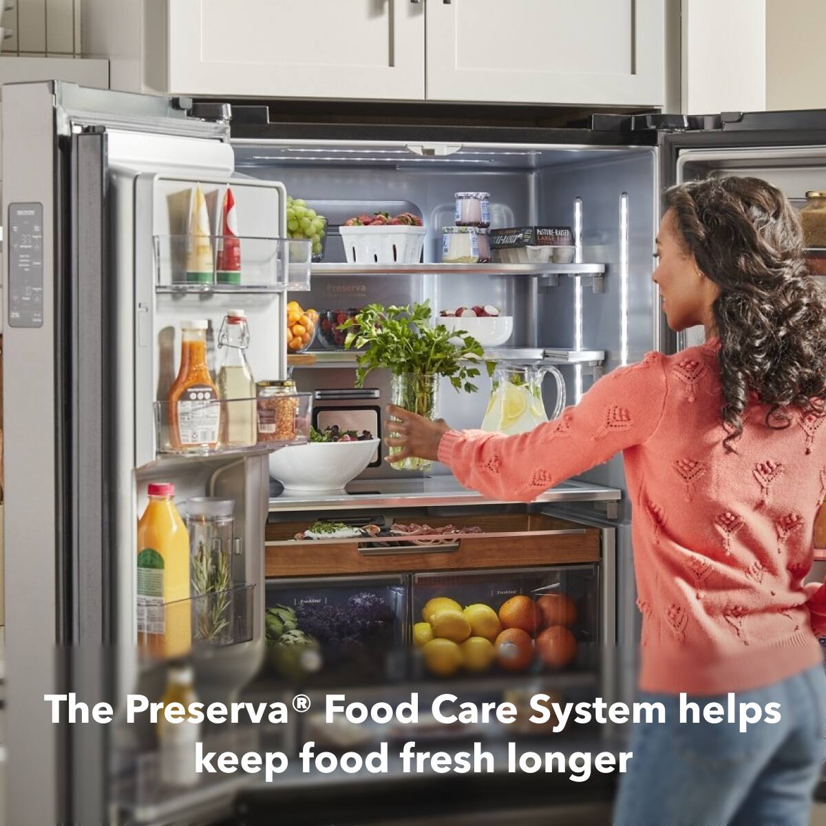 The Preserva® Food Care System helps keep food fresh longer