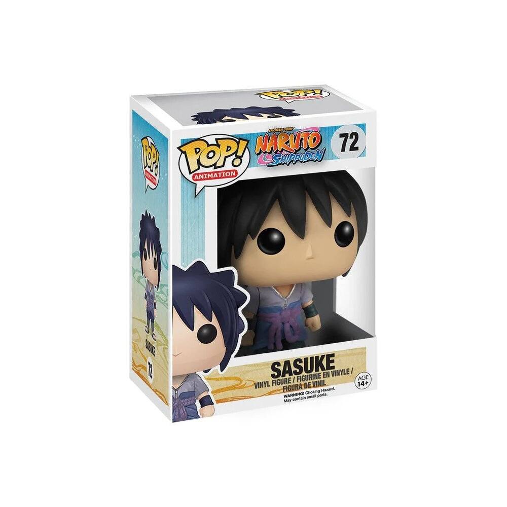 V - - NARUTO 72 P C POP! ANIMATION SHIPPUDEN S5EE A SASUKE FIGURINE EN VINYLE J AGE FIGURE I VINYL DE VINIL 14+ FIGURA Choking Hazard. May contain small parts.