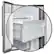 Alt View 8. Forno Appliances - 40 in. Wide Salerno 20 Cu. Ft. Side-by-Side Built-In Refrigerator with Water and Ice Dispenser - Stainless Steel.