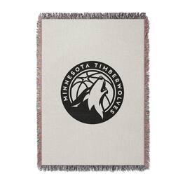 Chad & Jake - Minnesota Timberwolves Woven Blanket - White
