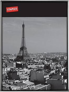 Staples - 18" x 24" Aluminum Poster Frame - Black