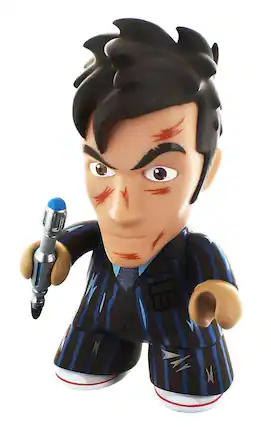 Front. Titan - Doctor Who 6.5" "End of Time" 10th Doctor Titan Vinyl Figure.