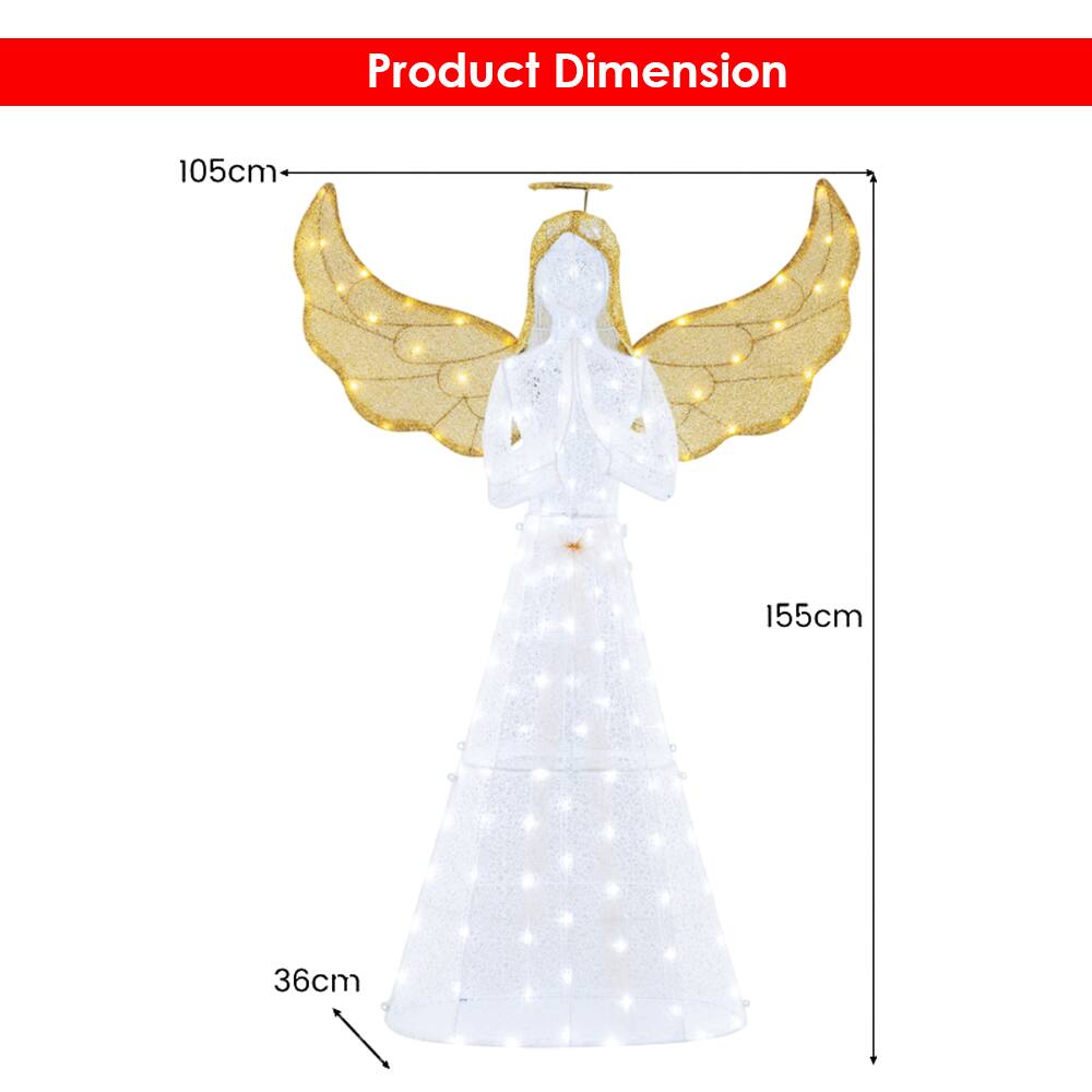 Product Dimension

- Height: 155cm
- Wing Span: 105cm
- Base Diameter: 36cm