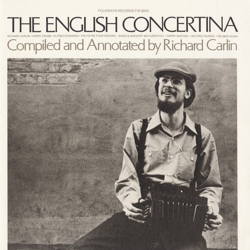 Richard Carlin - English Concertina / Various  - COMPACT DISCS