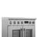 Alt View 6. Forno Appliances - Torino 30" Induction Range with French Door Design - Silver.