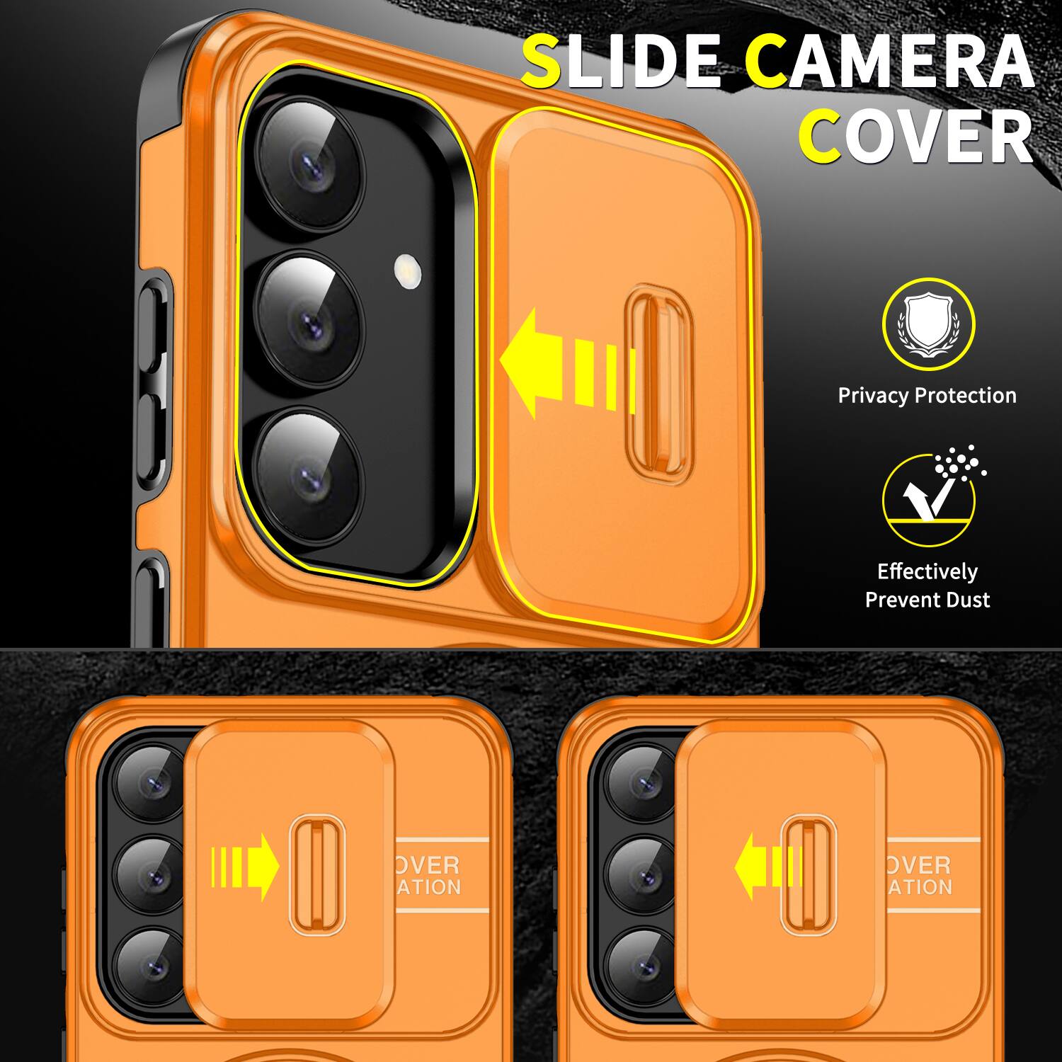 SLIDE CAMERA COVER

Privacy Protection  
Effectively Prevent Dust