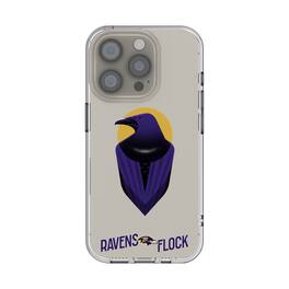 Keyscaper - NFL - Baltimore Ravens iPhone Clear Case - 14 - Multicolor