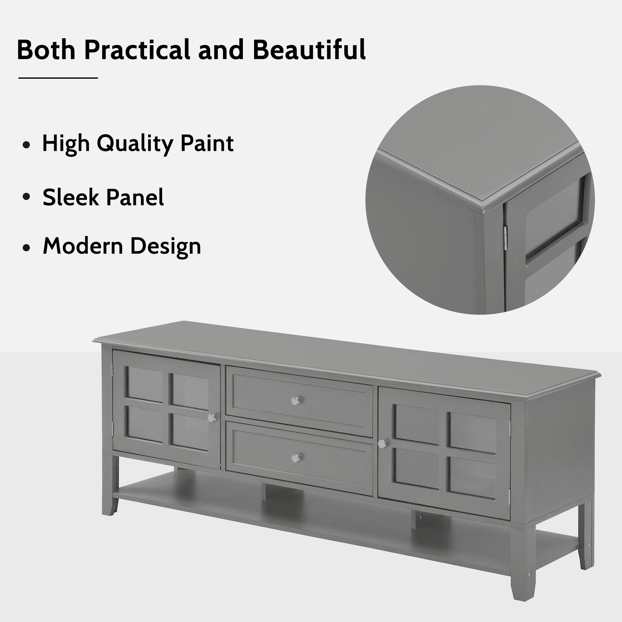 Both Practical and Beautiful

- High Quality Paint
- Sleek Panel
- Modern Design