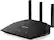 Left. NETGEAR - Nighthawk AX3000 Dual-Band Wi-Fi 6 Router - Black.
